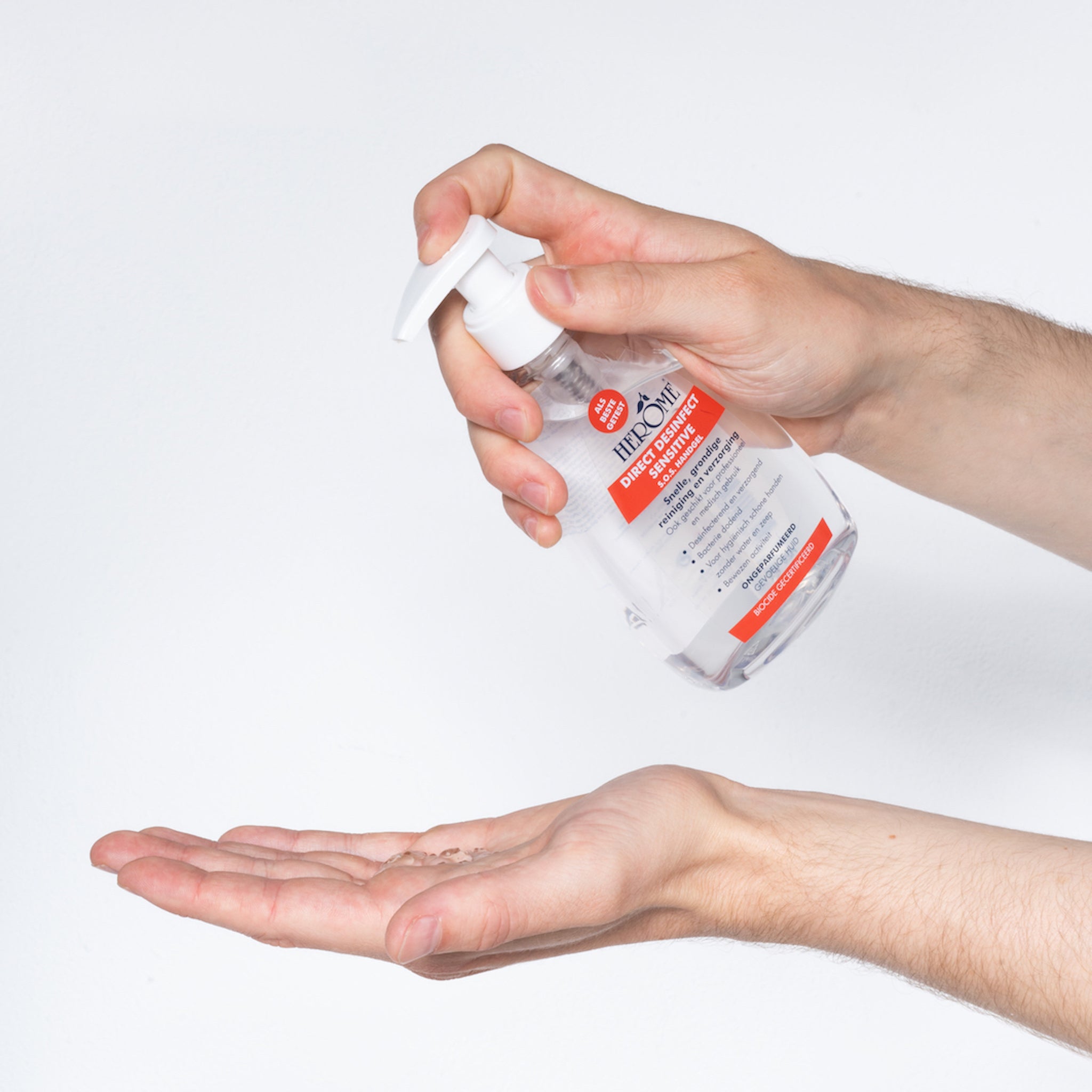 Direct Desinfect Handgel Parfumvrij 200ml