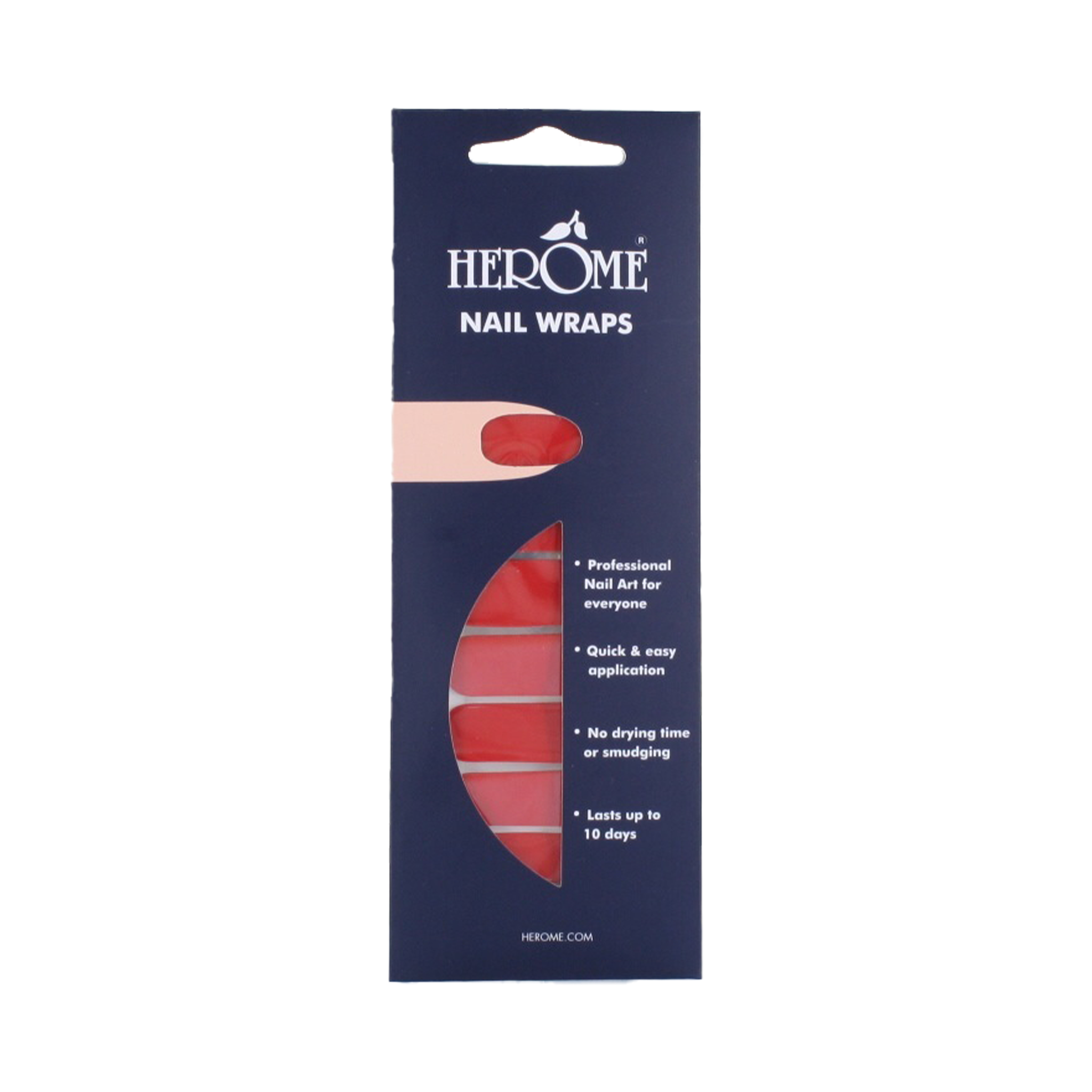 Nail Wraps - Red