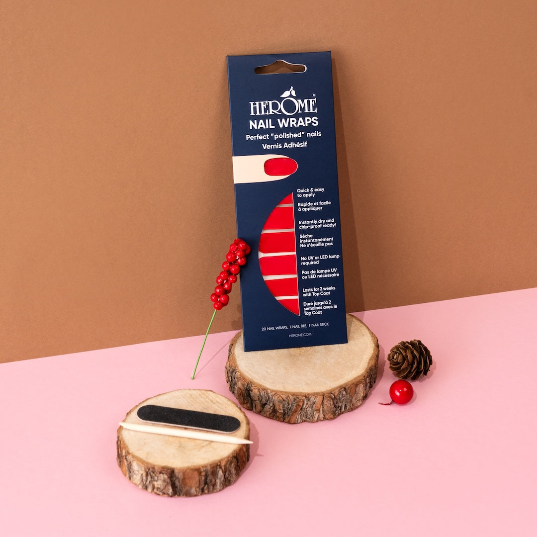 لفات الأظافر - روبي الأحمر