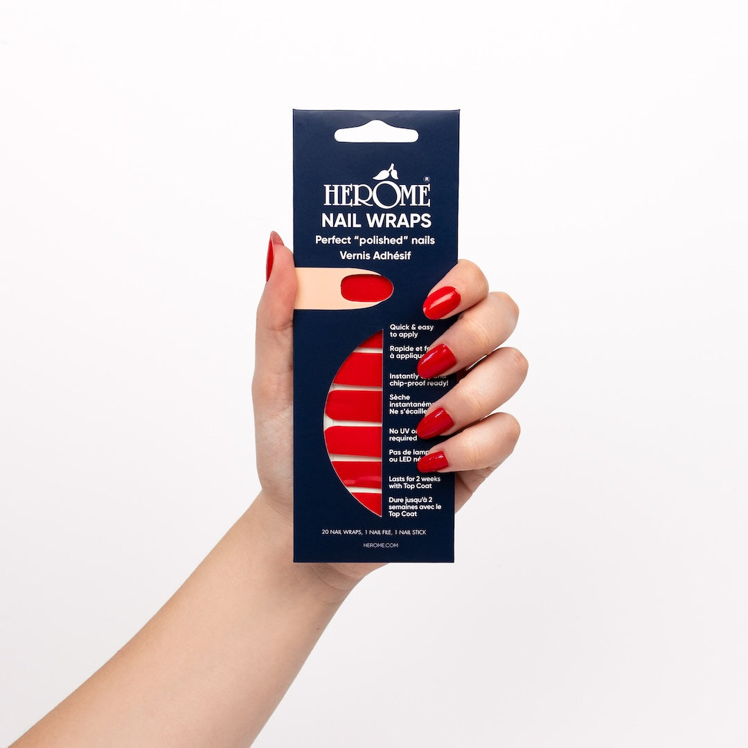 لفات الأظافر - روبي الأحمر