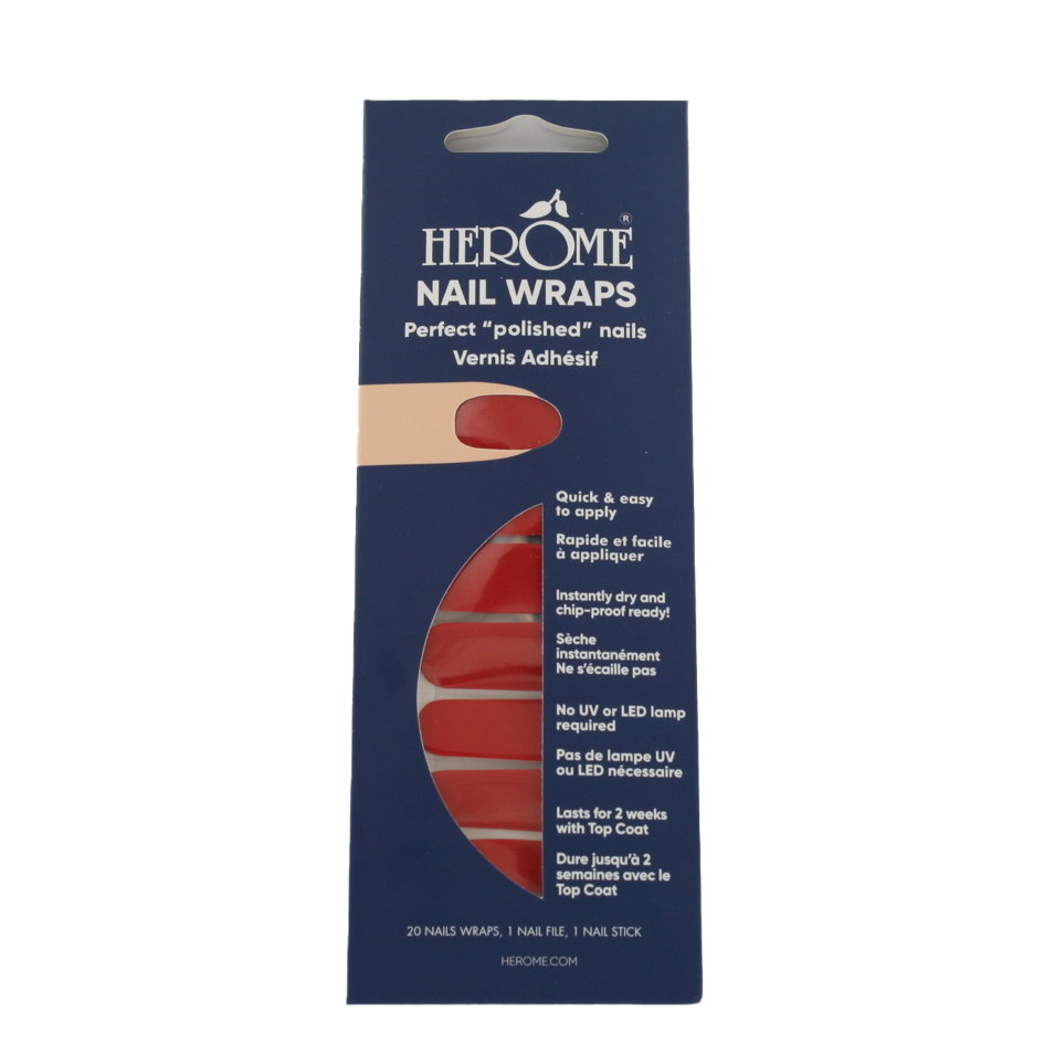 لفات الأظافر - روبي الأحمر