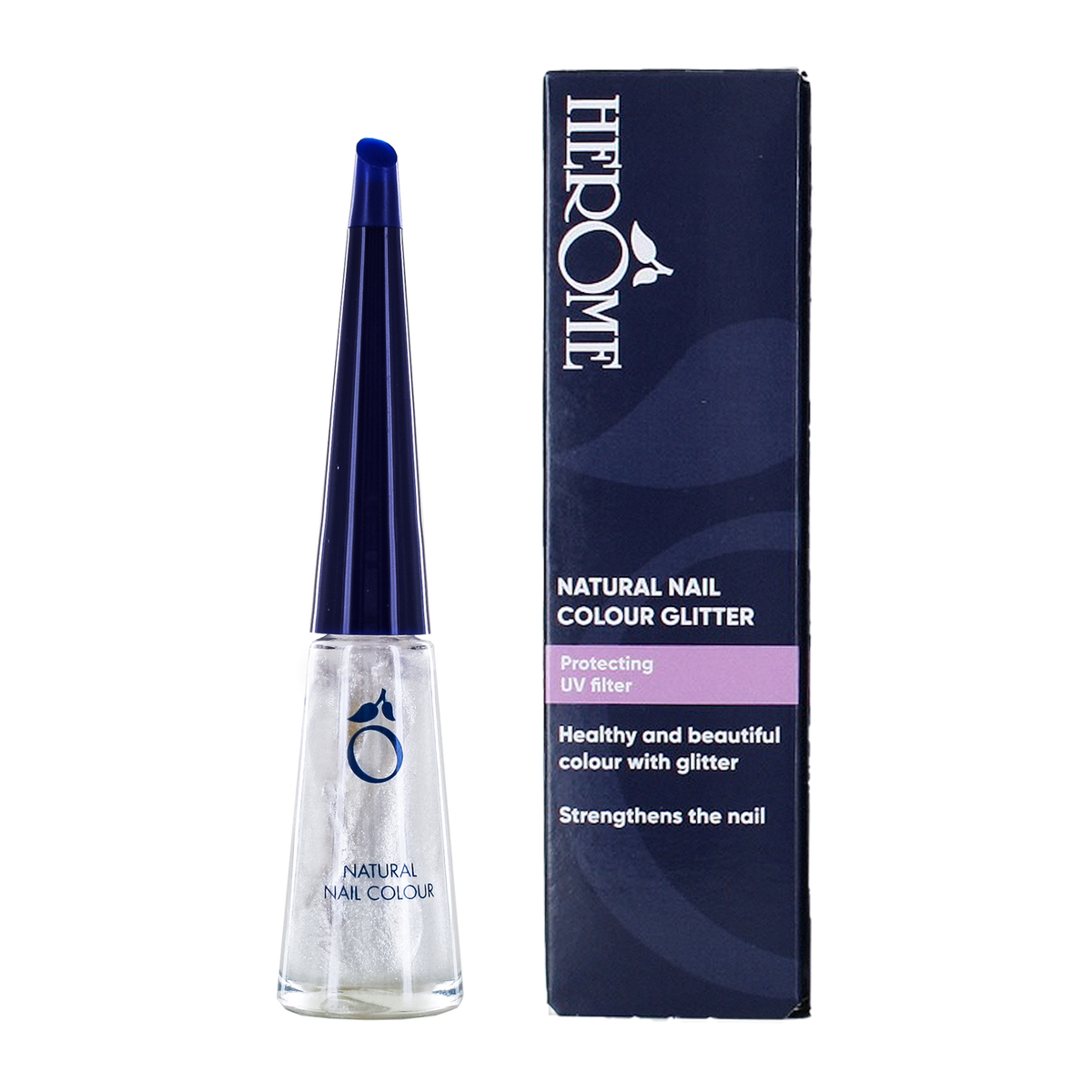 Naturlig neglelak - Glitter