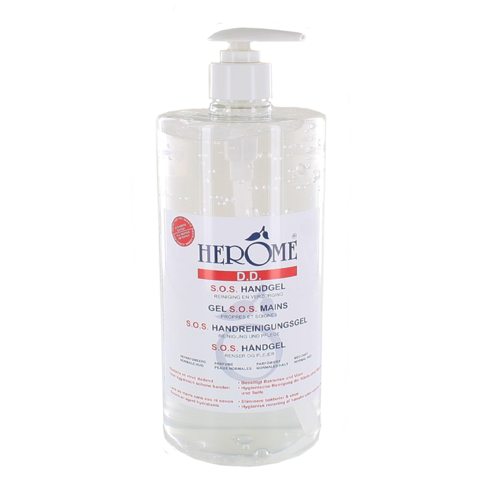 Direct Desinfect perfume-free hand gel litre bottle with pump 1000ml