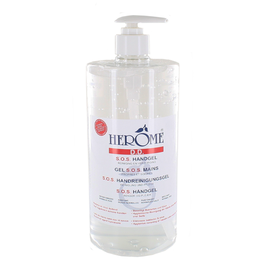 Direct Desinfect gel pour les mains sans parfum flacon litre avec pompe 1000ml