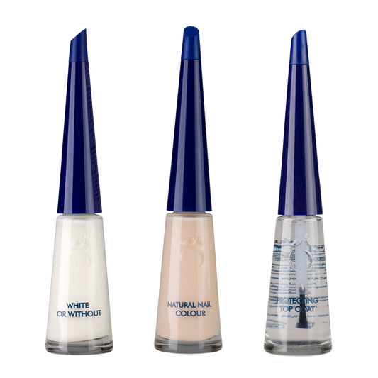 Set manicure francese Salmon