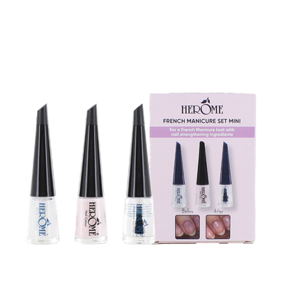 Fransk Manicure Sæt - Mini
