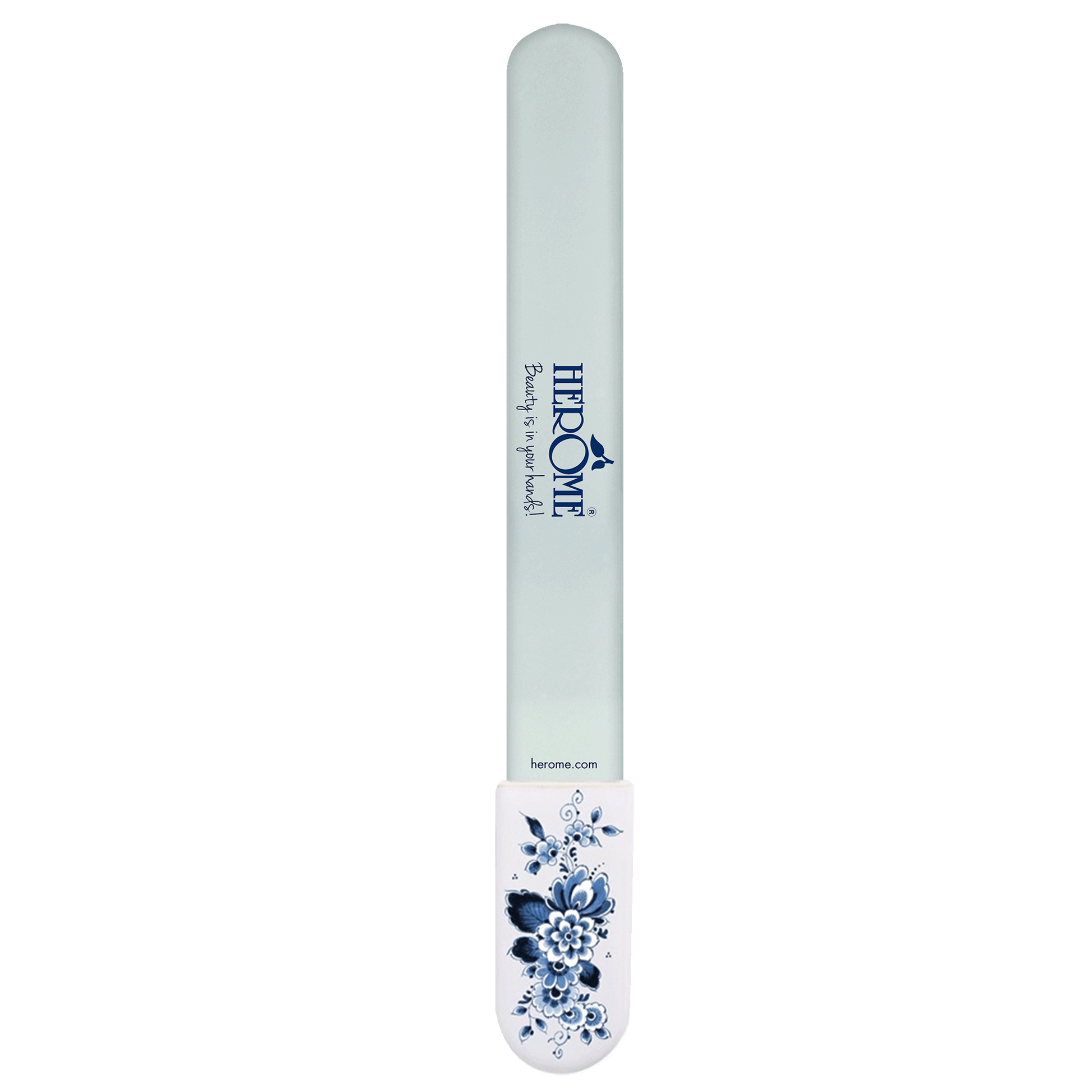 Glass Nail File Large - Delft Blue