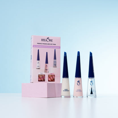 French Manicure Set - Roze