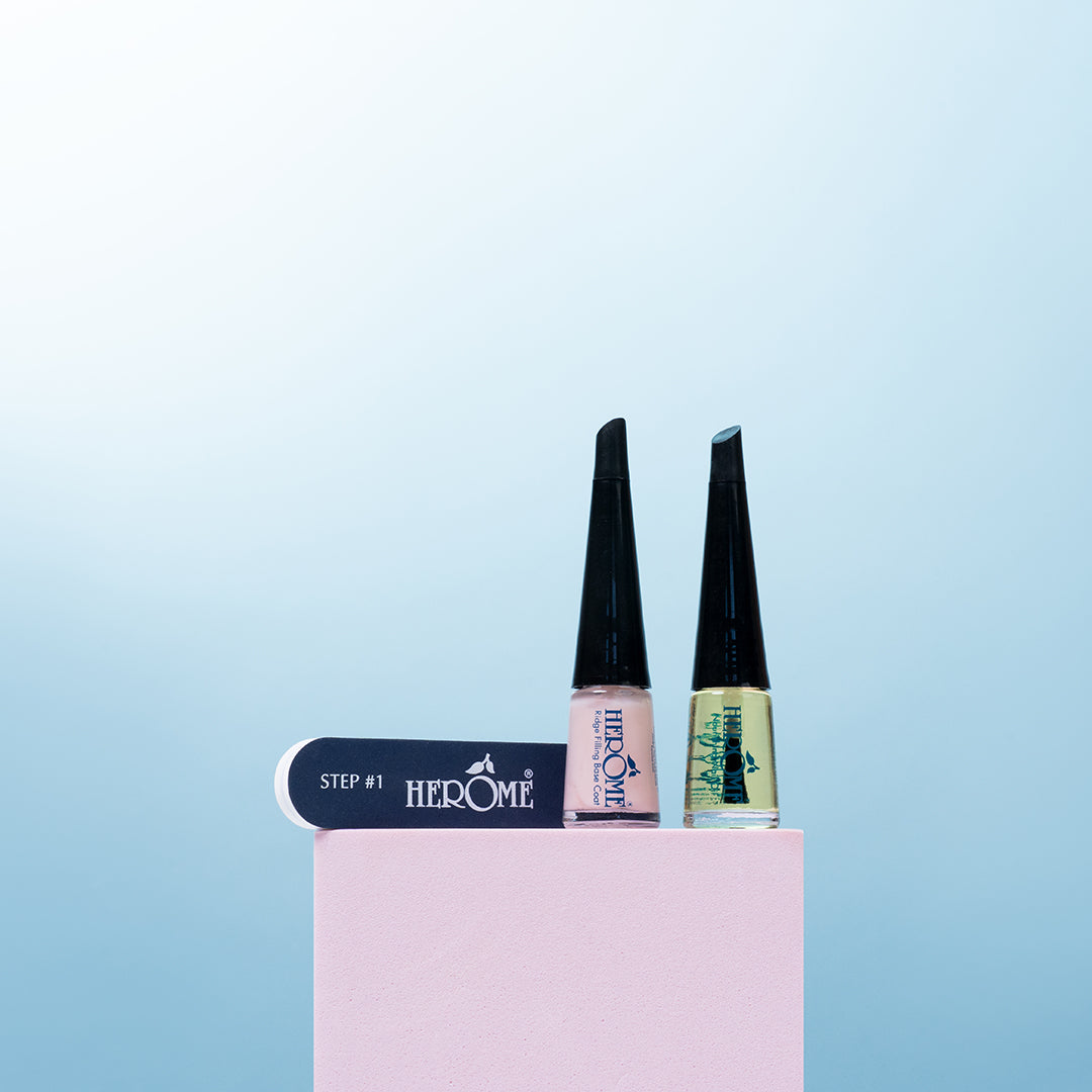 Nail Essentials Set: Droge en Geribbelde Nagels