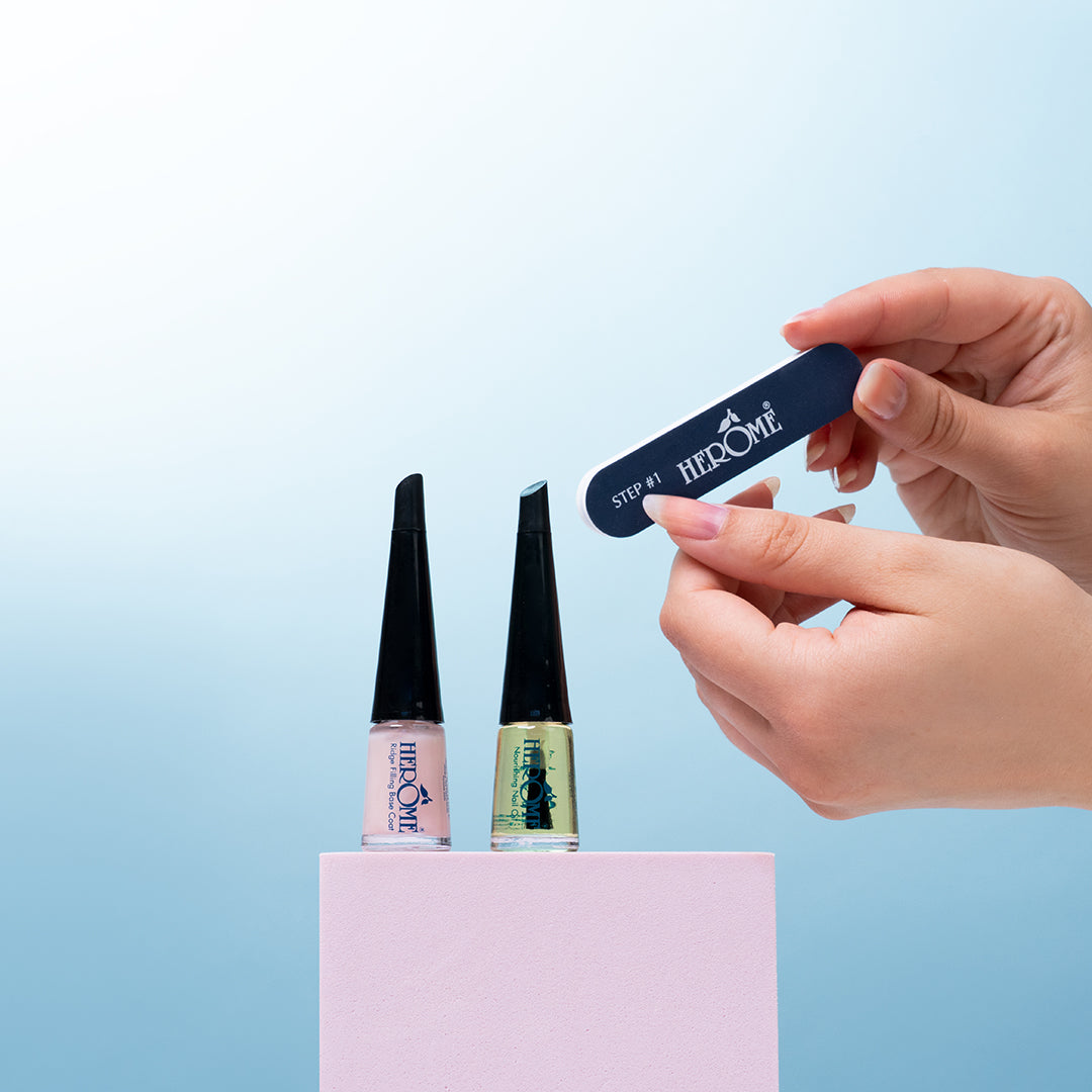 Set Nail Essentials: uñas secas y acanaladas
