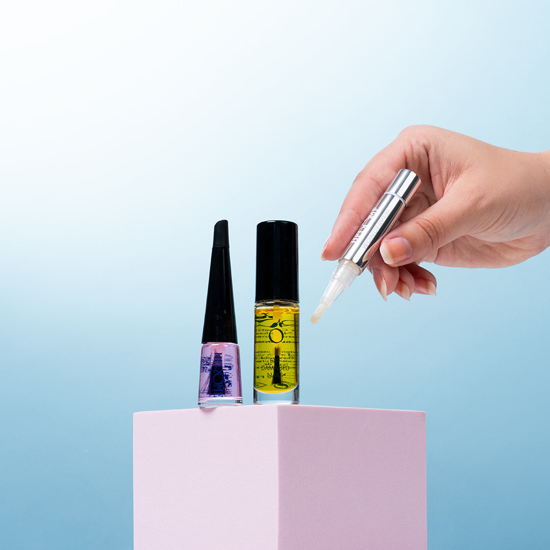 Set Nail Essentials: uñas dañadas