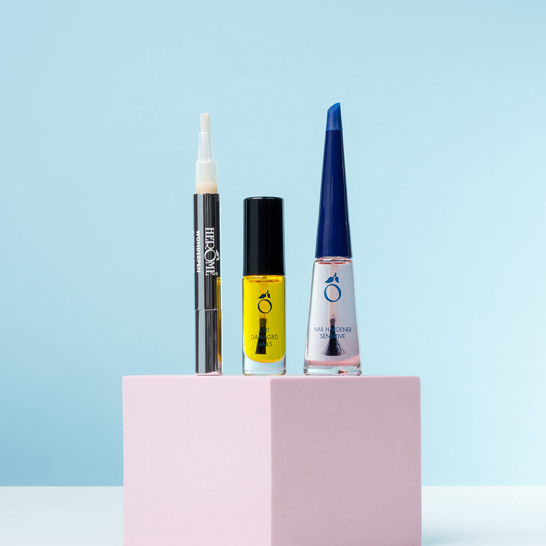 Nail Essentials Set: Damaged Nails Large – Reparieren Sie Ihre Nägel und Nagelhaut in drei Schritten