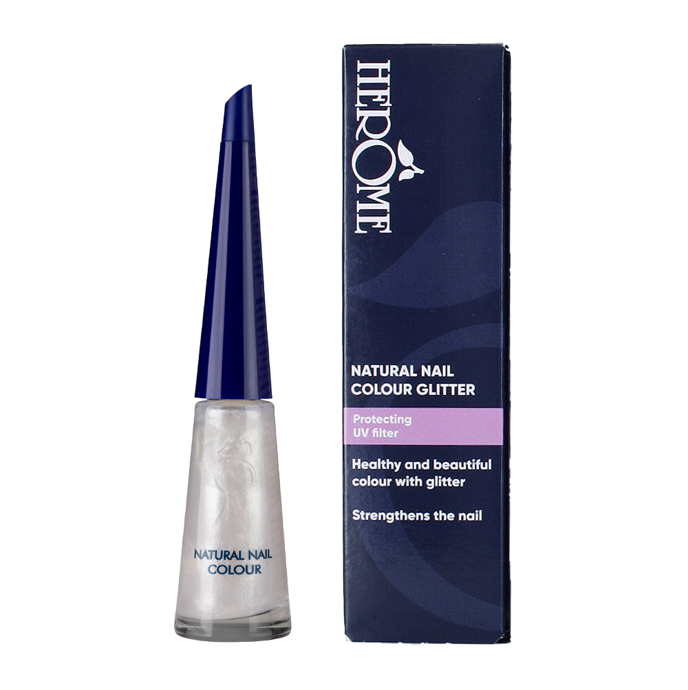 Natural Nail Colour Glitter