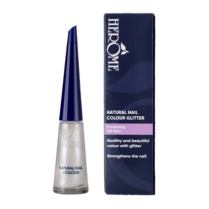 Natural Nail Colour Glitter