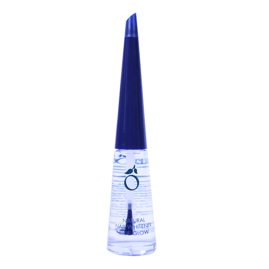 Sbiancante naturale per unghie con bagliore blu