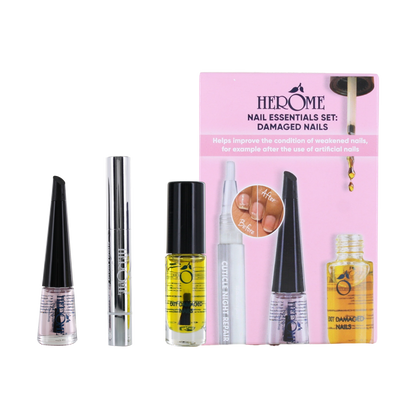 Zestaw Nail Essentials: Zniszczone paznokcie