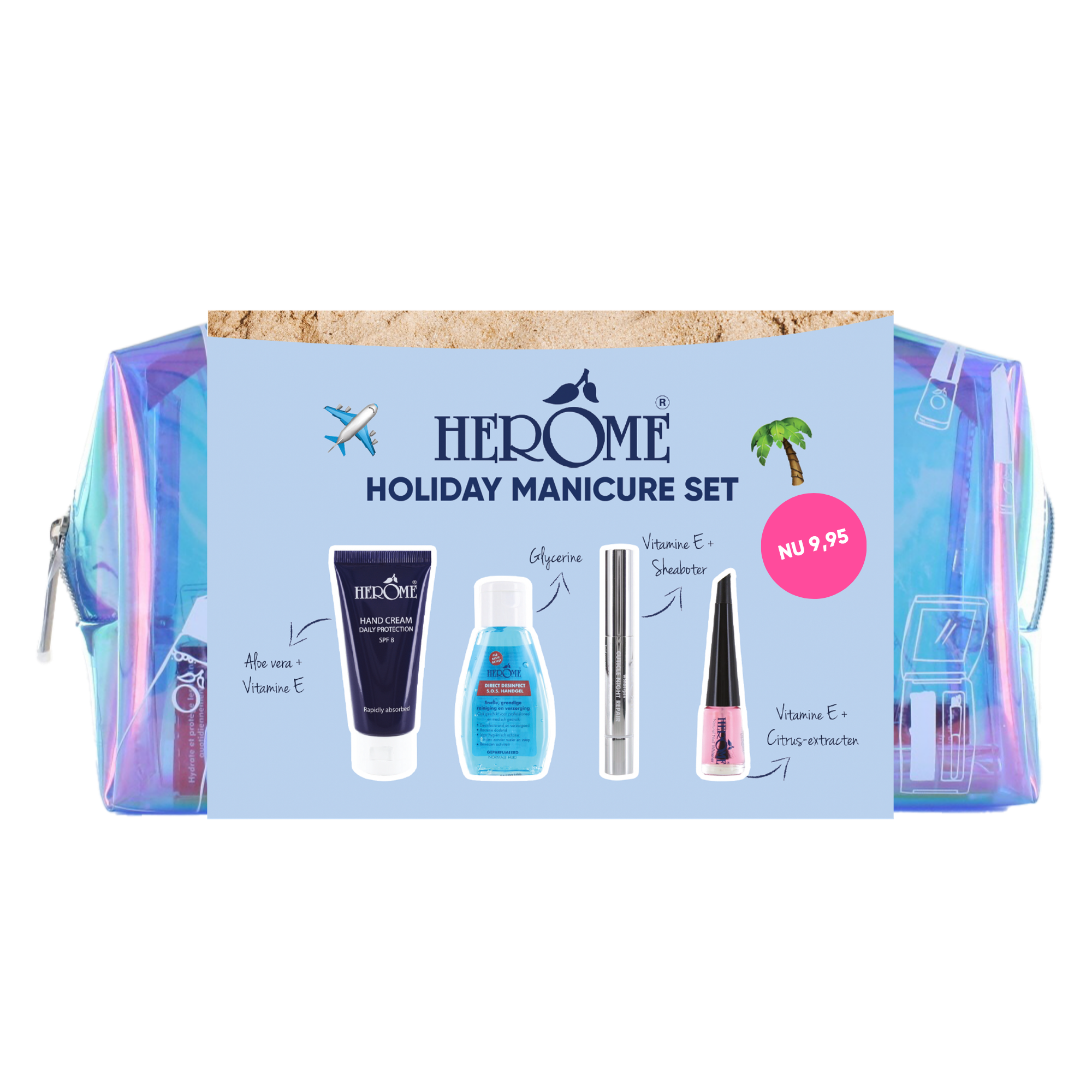 Wakacyjny zestaw do manicure