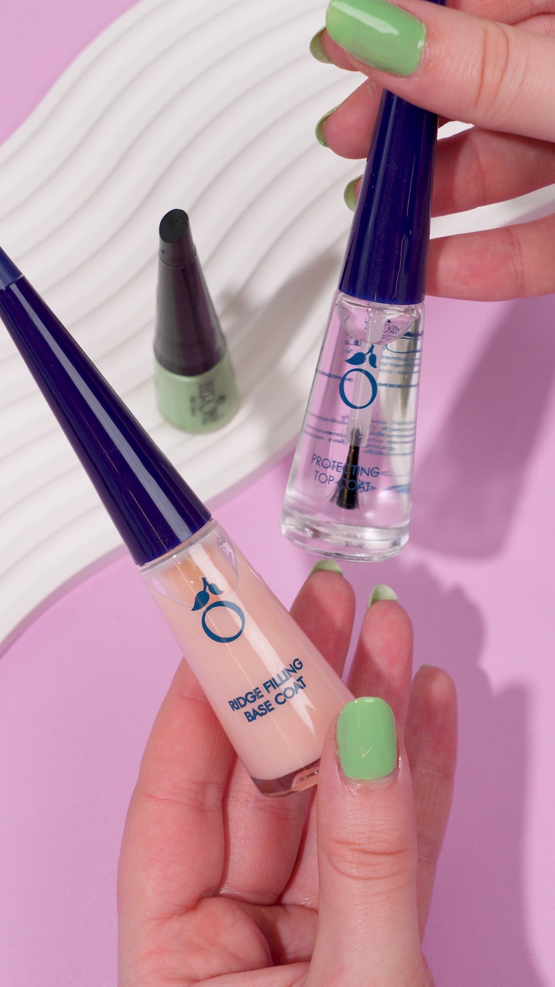 Ridge Filling Base Coat &amp; Protecting Top Coat Duo Pack